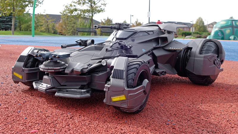Illustration for article titled This Two-Foot-Long RC Replica Is as Close as You'll Ever Get to Driving the Batmobile